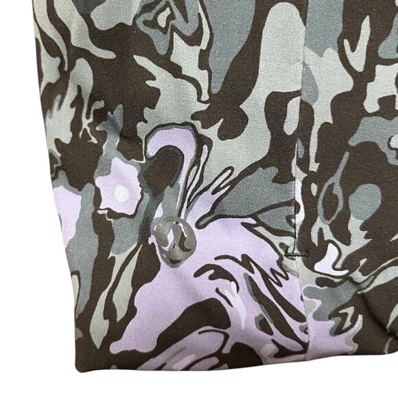 Lululemon Swift Speed Cropped Tank Top B/C Cup Size 4 Flower Meld Multi - Picture 5 of 6